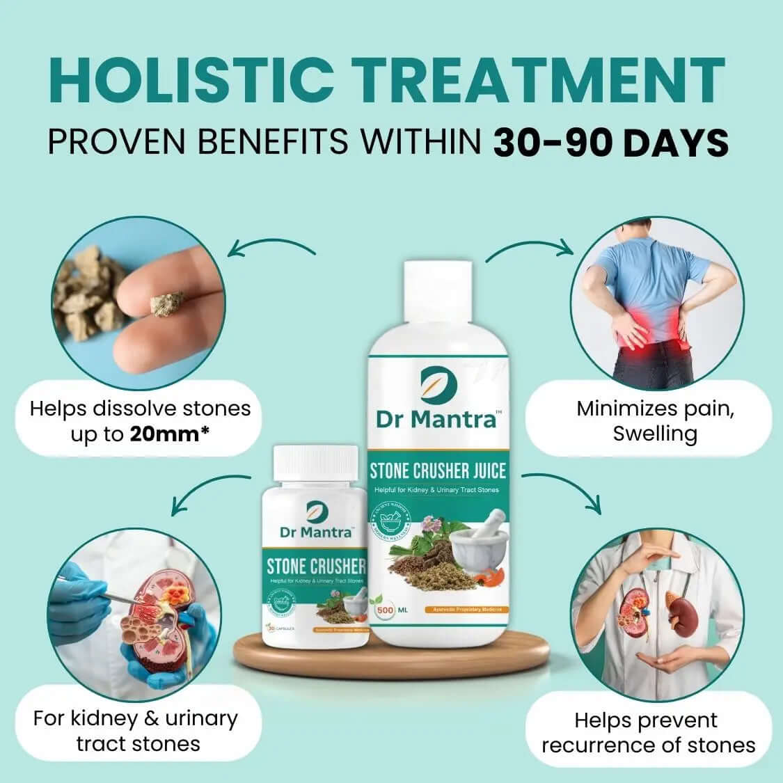 Dr Mantra Stone Crusher Combo