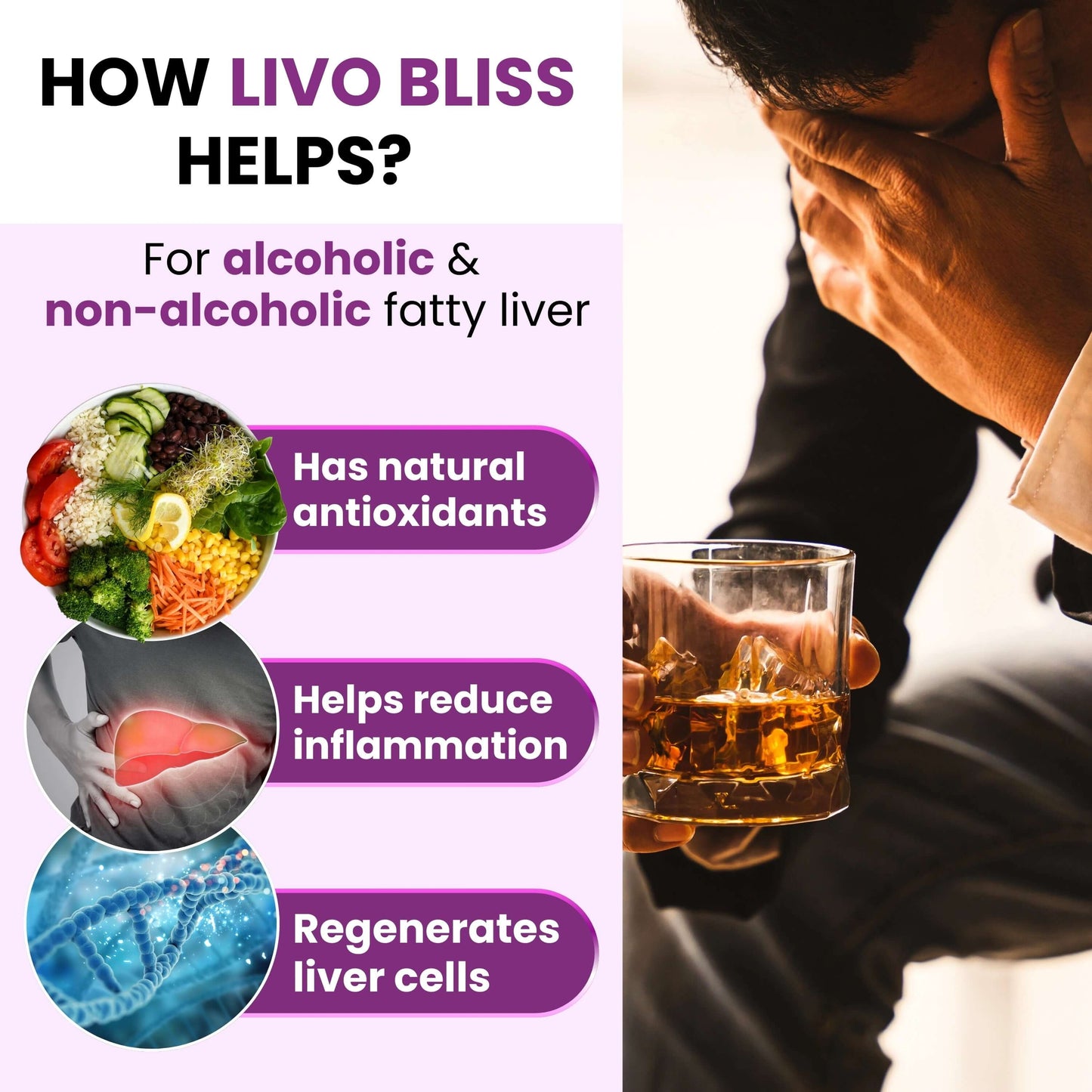 Dr Mantra Ayurvedic Livo Bliss Tablets for Fatty Liver| 30 Tablets