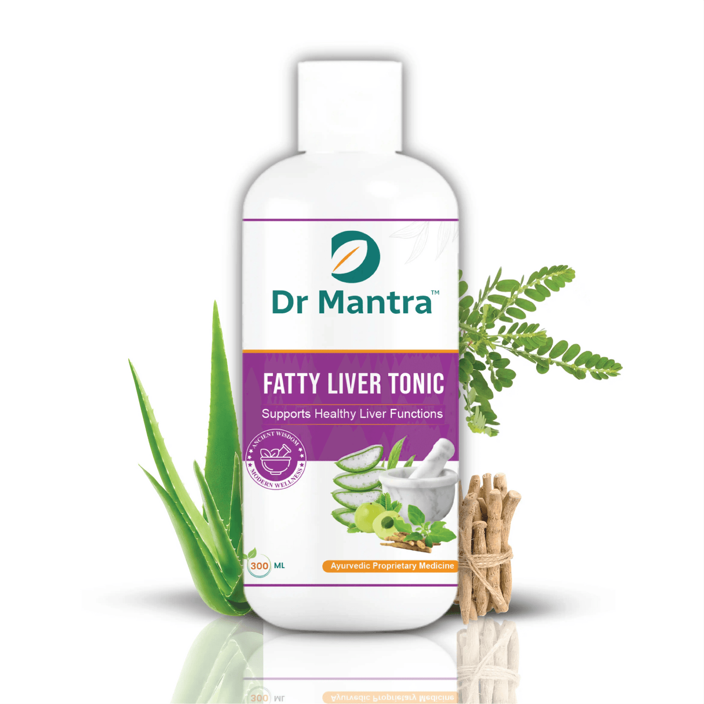 Dr Mantra Ayurvedic Fatty Liver Tonic for Healthy Liver| 300ml