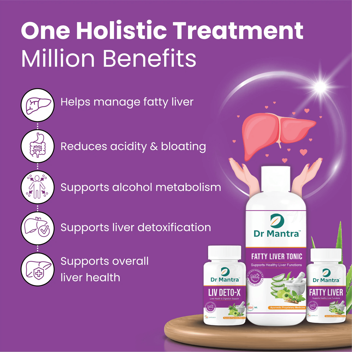 Dr Mantra Fatty Liver Combo