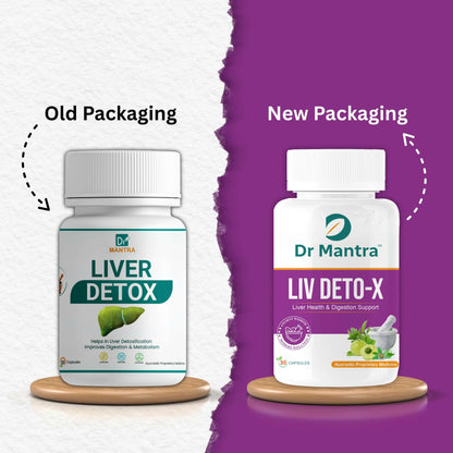 Dr Mantra Liver Detox Capsules