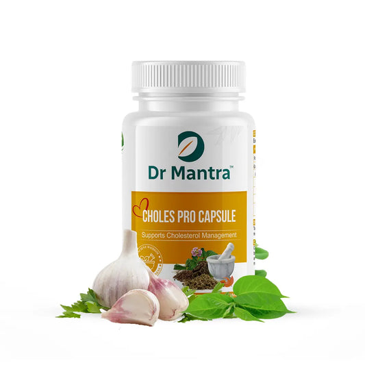 Dr Mantra Choles Pro Capsule to Manage Cholesterol | 30 Capsules
