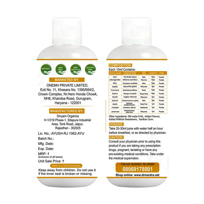 Dr Mantra Choles Pro Juice to Manage Cholesterol | 500 ml