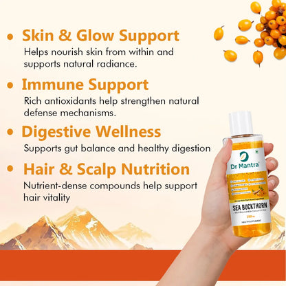 Himalayan Sea Buckthorn Juice with Curcumin Ras