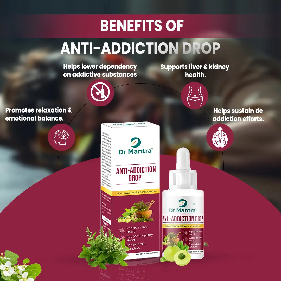 Dr Mantra Anti-Addiction Drop | 30 ml