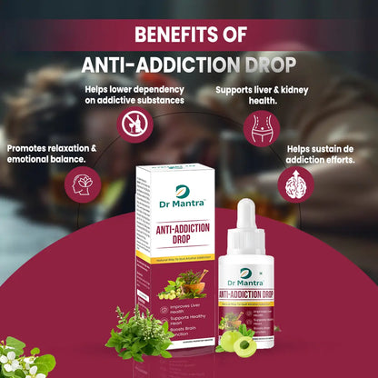 Dr Mantra Anti-Addiction Drop | 30 ml