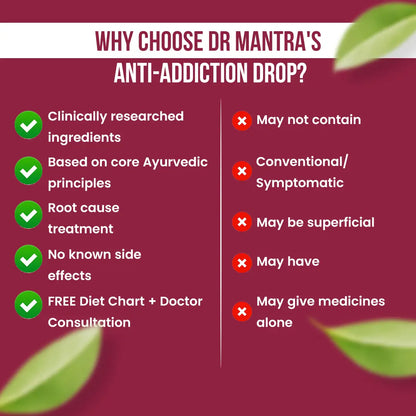 Dr Mantra Anti-Addiction Drop | 30 ml
