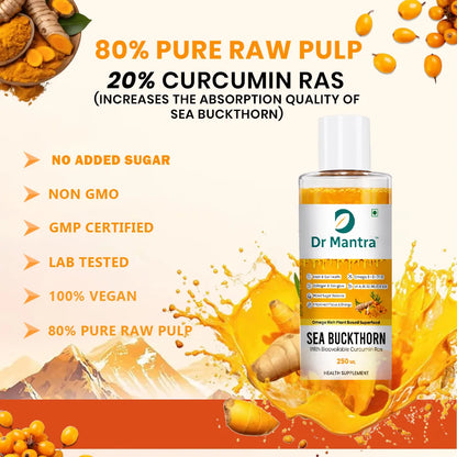Himalayan Sea Buckthorn Juice with Curcumin Ras