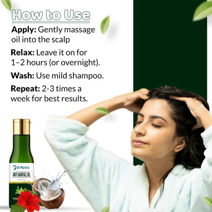 Dr Mantra Anti Hair For Oil | 100 ml