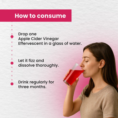 Dr Mantra Apple Cider Vinger for Weight Management | 20 Eff Tablets   Effervescent Tablets For Weight Management