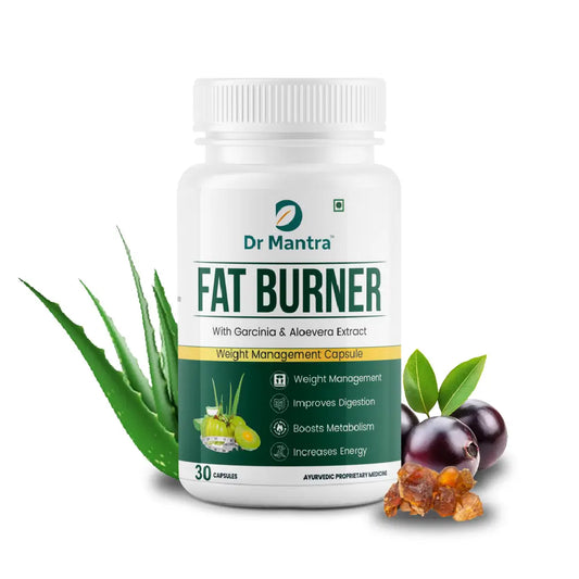 Dr Mantra Fat Burner Capsules for Weight Management | 30 Capsules