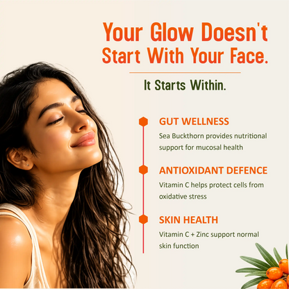 Sea Buckthorn Effervescent Tablets with Vitamin C & Zinc