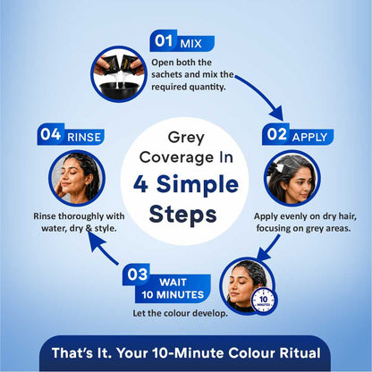 10 Minute Hair Color Gel with Keratin & Argan Oil