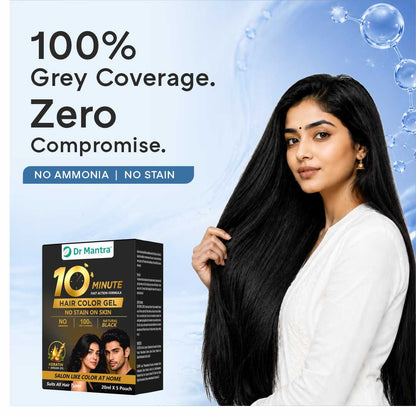 10 Minute Hair Color Gel with Keratin & Argan Oil