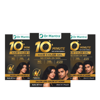 Hair Color Gel / Pack of 3