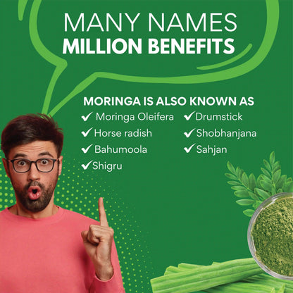 Dr Mantra Moringa Daily Superfood for Healthy Digestion & Weight Loss| 60 Tablets