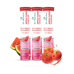 Watermelon Flavor ACV EFF Tablets / Pack of 3